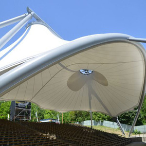 Fabricante de Cobertizos para Jardín, Estructura de Acero Impermeable con Tela Tensada, Toldo Tipo Sombrilla, Estructura de Membrana para Construcción de Acero - Product Image 4