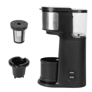Sıcak kahve makinesi tek hizmet K fincan ve zemin için, kireç çözücü hatırlatma ve kendini temizleme ile, ev ofis ve RV için