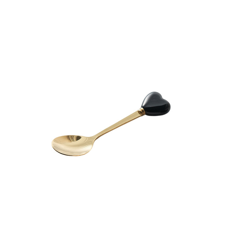 Petite cuillère noire
