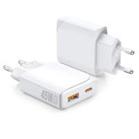Chargeur USB C rapide 20W 30W 45W, adaptateur secteur ultra-fin, chargeur mural USB C, chargeur de voyage portable pour téléphone et tablette