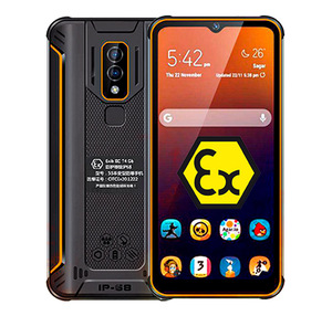 Téléphone anti-explosion 6 pouces le moins cher, IP68, <span class=keywords><strong>ATEX</strong></span>, personnalisable sans caméra, GPS ou Wi-Fi - Product Image 3