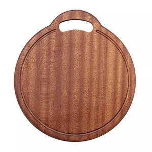 Planche à découper rectangulaire en bois massif avec poignée, pour fruits et pain - Product Image 3