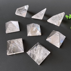 Pirámide de cristal curativo al por mayor Fengshui Reiki meditación espiritual cristal cuarzo pirámide de cristal - Product Image 6