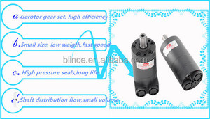 Petits moteurs hydrauliques orbitaux en fonte Omm-20 avec 400-1950 tr/min et 10 MPa pour le nettoyage des coques - Product Image 3