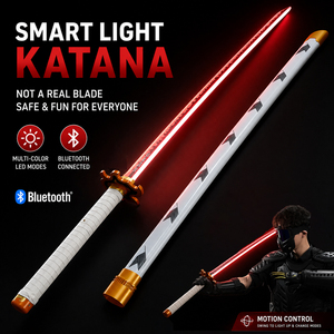 LGT Saberstudio Ronin <span class=keywords><strong>Sabre</strong></span> Laser, Couteau Léger, <span class=keywords><strong>Sabre</strong></span> de Duel Lourd, Épée Katana, Son Fort, <span class=keywords><strong>Sabre</strong></span> de Duel Force Métal pour Cos - Product Image 1