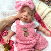Poupées Bébé Reborn en Silicone Interactives pour Tout-Petits, 16 Pouces, Filles, avec Détails Réalistes et Veines, Cadeaux de Fêtes, Jouets