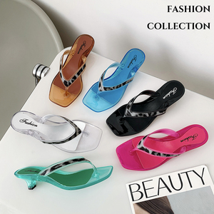 Young Women Ladies <strong>Jelly</strong> slippers Shiny Rhinestone Fashion <strong>Jelly</strong> Slipper Women <strong>Flip</strong> <strong>Flops</strong> - Product Image 3