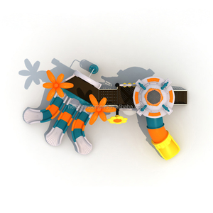 Trò Chơi Gia Đình Chiều Cao Khác Nhau Trượt Đơn Mở Trò Chơi Nước Trượt Bể Bơi Cho Trẻ Em - Product Image 4