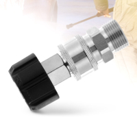 Ensemble d'adaptateurs pour nettoyeur haute pression en acier inoxydable M22 14 mm vers 3/8 pouces