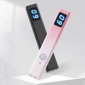 Lámpara de Uñas LED UV Portátil USB Recargable, Secador de Uñas de Mano con Pantalla LED, Secado Rápido, Manicura Profesional, Hecha de Plástico Resistente - Product Image 1