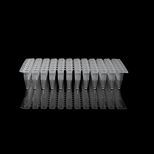 <span class=keywords><strong>Plaque</strong></span> PCR à 96 puits détachable <span class=keywords><strong>de</strong></span> 0,1 ml et 0,2 ml, tubes PCR transparents non recouverts pour laboratoire QPCR - Product Image 2