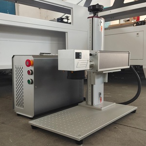 Máquina de Grabado Láser de Fibra 30W 50W Marcador de Fibra Raycus con Cabezal Galvo SG7110 de 200*200mm EZCAD Doble Punto Rojo Anillo Rotatorio - Product Image 2