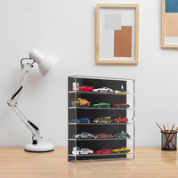 Support d'affichage de lunettes en acrylique à vente chaude, design de magasin d'optique, support de lunettes de soleil verrouillable, vitrine de présentation