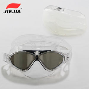 Jiejia J8170M Large Frame <b>Swimming</b> <b>Goggles</b> M Size Anti Fog Waterproof Polycarbonate Lens For Adults Universal Use - Product Image 3