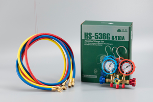مجموعة مقياس ضغط غاز التبريد HONGSEN R410a بضغط 4000 رطل لكل بوصة مربعة للتبريد - Product Image 3