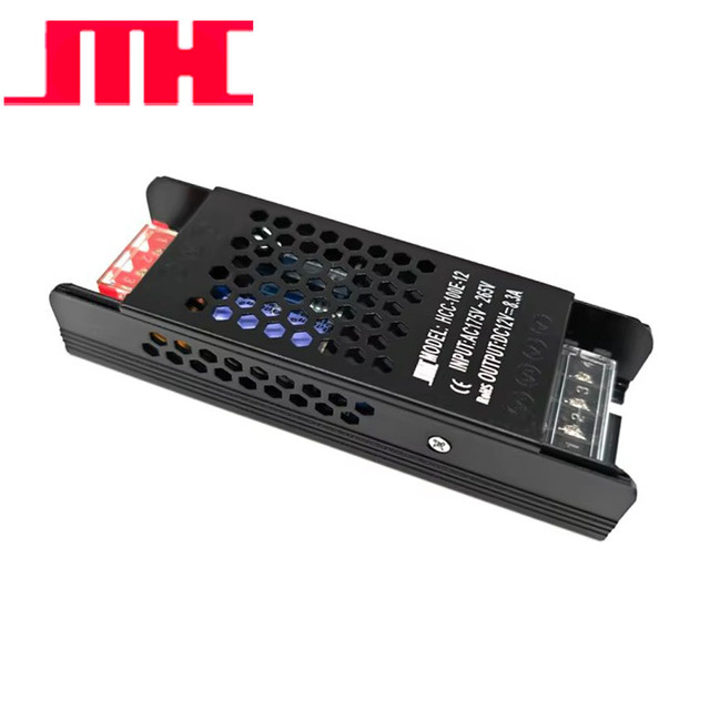 Black case IP20 DC Power Supplies 12v 24v 36w 60w 150w 200w 250w 300w 400w 500w 100% Power 100w Unit Led Power