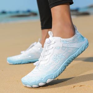 Chaussures aquatiques d'extérieur en daim à enfiler, en maille respirante, antidérapantes, pour la marche, la natation et les sports d'été, pour femmes, hommes et enfants - Product Image 3