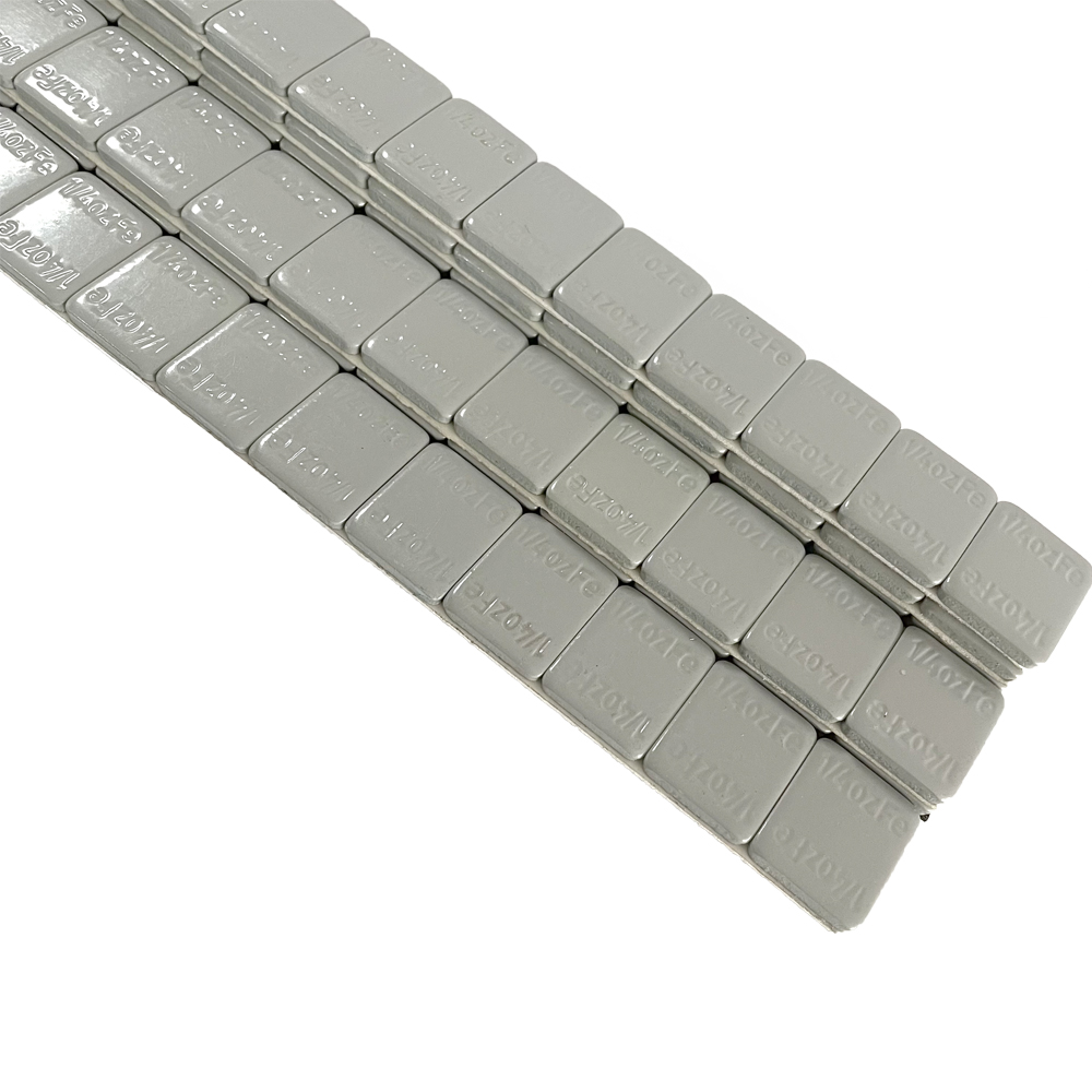 Coated Fe Stick on Self Adhesive Wheel Weights 1/4 1/2 Ounce