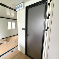 Conteneur en acier extensible de 20 pieds et 40 pieds, étanche/isolé/insonorisé/résistant aux ouragans, design moderne, bureau/villa
