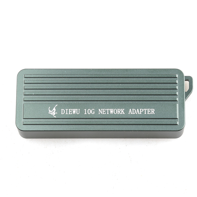 10GbE USB-C Ethernet Adapter USB3.2 Type C 10 Gigabit Ethernet Adapter Realtek/RTL8159 Support for Windows 11