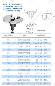 Sistema de Implante de Rodilla Cruciate Retaining para Uso Médico, Prótesis Articular, Prótesis de Rodilla CR - Product Image 6