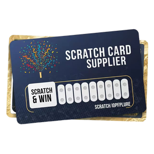 Customized Scratch Gift Card