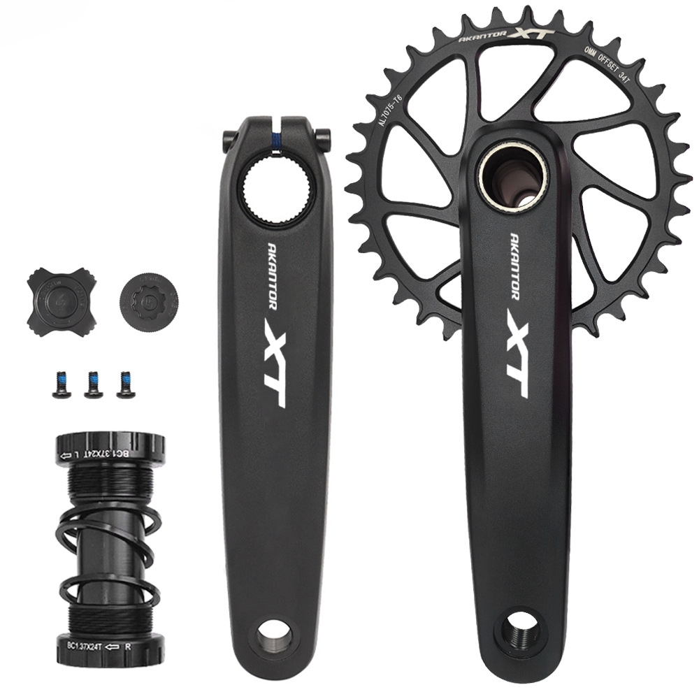 Verified Supplier Crankset Single Speed 52t Durable Aluminum Alloy