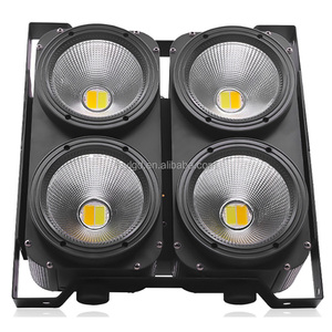 איכות גבוהה שלב מנורת ציוד cob בלינדר 400w dmx 4 עיניים <span class=keywords><strong>blinder</strong></span> קהל cob אור - Product Image 1