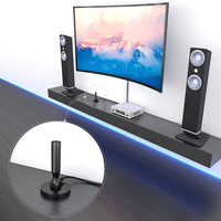 Antenne TV HD Portable gratuite, antenne numérique intérieure TV pour Tuner TV USB/télévision DVB-T2