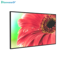Layar Digital Signage LCD Ultra Tipis 32/43/55 Inci untuk Dinding, Sistem Operasi Android, Cocok untuk Toko Rantai
