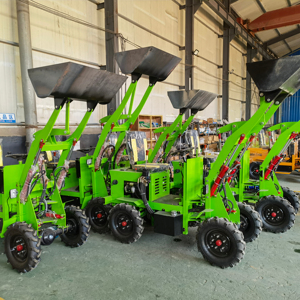 Cargador de ruedas eléctrico pequeño, capacidad de carga máxima de 300kg/500 kg/600 KG, gran stock a precio de fábrica - Product Image 2