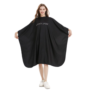 Cape de coiffure imperméable personnalisée L'Oréal, certifiée usine, pour barbier et <span class=keywords><strong>coloration</strong></span> capillaire - Product Image 1