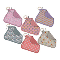 KERUI Soft Baby Drool Towel Bibs Fancy and Dirt-proof Drool Towels for Newborns Bamboo Fiber Baby Bibs Suitable for Newborn