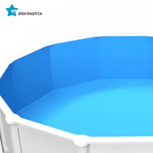 STARMATRIX yüksek kaliteli pvc yüzme havuzu vinil astar 12x30 inground özel