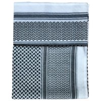 Écharpe pour hommes musulmans du Moyen-Orient, Arabie Saoudite, Dubaï, en polyester et coton, Keffiyeh Ghutra Shemagh