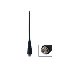 Antena Portátil UHF de 16 cm TAIT SMA Macho para Walkie Talkie de Aficionado, 400-520 MHz, 2.15 dBI, Negra, con Conector Tait SMA - Product Image 1