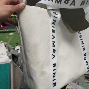 Hot Sell Promotional Eco-Friendly CE Certified Reusable <b>Foldable</b> Canvas Tote <b>Bags</b> Recycle Large Logos Support Small Quantity - Product Image 4