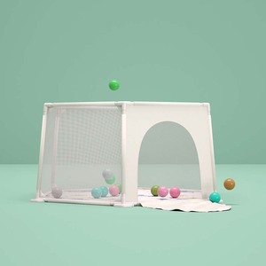 Parque nuevo bebé niño seguridad portátil de plástico cuna bebé cerca - Product Image 2