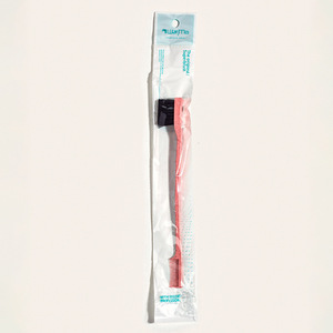 Brosse à cils double embout réutilisable en synthétique avec peigne, écologique, verte, jaune, rose, bleue - Product Image 4