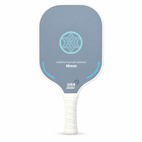 Ensemble de raquettes de pickleball en fibre de verre 10,5 mm, forme standard dégradée en nid d'abeille, 0 trous, 220g, sports de plein air, ODM OEM