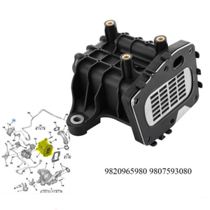 Citroën Peugeot pour Ford 2.0 Diesel Accessoires Pièces Soupape de recirculation des gaz d'échappement 9820965980 <span class=keywords><strong>Refroidisseur</strong></span> et boîtier <span class=keywords><strong>EGR</strong></span> Moteur de voiture - Product Image 6