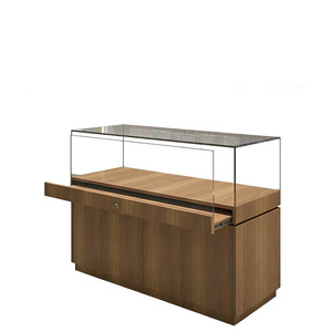 Vitrina <span class=keywords><strong>de</strong></span> Exhibición Personalizada <span class=keywords><strong>de</strong></span> la Mejor Calidad, Elegante y Fácil <span class=keywords><strong>de</strong></span> Limpiar, Mostrador <span class=keywords><strong>de</strong></span> Exhibición a Prueba <span class=keywords><strong>de</strong></span> Roturas para Museo - Product Image 1