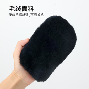 Guante de Cuero Yintei para Pulir, Negro, Suave, para el Cuidado del Calzado - Product Image 4