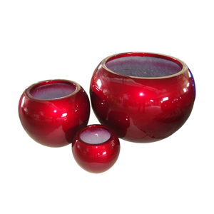 กระถางต้นไม้ทำจากไฟเบอร์กลาสรูปทรงสี่เหลี่ยมสไตล์คลาสสิกสำหรับตกแต่งกลางแจ้งโดยผู้จำหน่ายจากโรงงานในเวียดนาม - Product Image 1