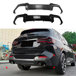 Alerón Trasero Amp-Z para BMW X3 G01 LCI M Sport 2022-24, Textura de Fibra de Carbono, Acabado Mate, Estilo Tuning, Kit de Carrocería - Product Image 1