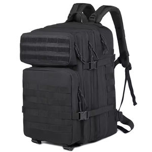 Mochila Táctica Unisex Antirrobo de 45L con Marco Externo, Material Oxford 900D, Bolsillos Molle, para Senderismo y Camping, MOQ Bajo, OEM - Product Image 1