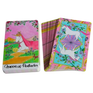 Terrasse <span class=keywords><strong>de</strong></span> tarot personnalisé <span class=keywords><strong>de</strong></span> haute qualité, en argent, vente en gros, impression, oracle lenorama, anges <span class=keywords><strong>de</strong></span> la romance, avec instructions <span class=keywords><strong>de</strong></span> livres - Product Image 5