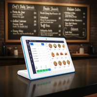 Tablette tactile numérique modèle L 10 pouces Android NFC RJ45 pour restaurant, hôtel, libre-service