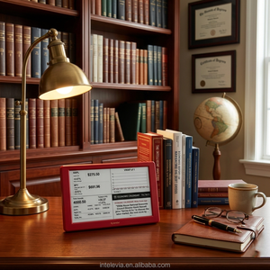 Calendrier intelligent Intelevia L2 7 pouces à écran E-Paper pour <span class=keywords><strong>les</strong></span> professionnels <span class=keywords><strong>de</strong></span> bureau |   Horloge mondiale <span class=keywords><strong>de</strong></span> nouvelles en temps réel avec synchronisation des fuseaux horaires par WiFi pour bureau - Product Image 6