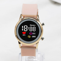 Montre numérique LED classique de sport de haute qualité, logo personnalisé, vente en gros, usine 2025, montre de luxe pour femmes et hommes